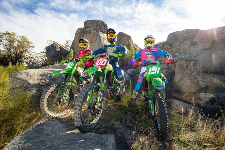 Chaparral Motorsports/Precision Concepts/Kawasaki Team Green race team